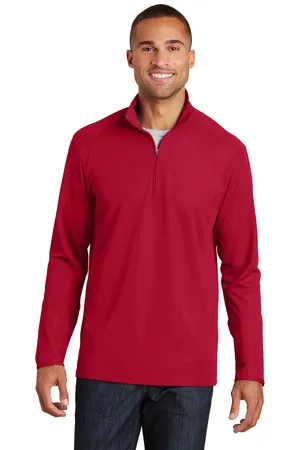 K806 Port Authority Pinpoint Mesh 1/2-Zip