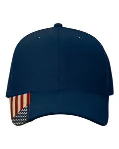 AM350M Kati USA Flag Mesh Cap AM350M Kati USA Flag Mesh Cap