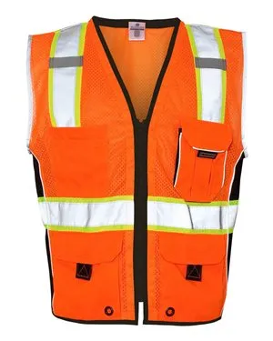 1513-1514 Kishigo Premium Black Series Heavy Duty Vest