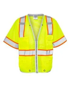 1550-1551 Kishigo Premium Brilliant Series Heavy Duty Class 3 Vest