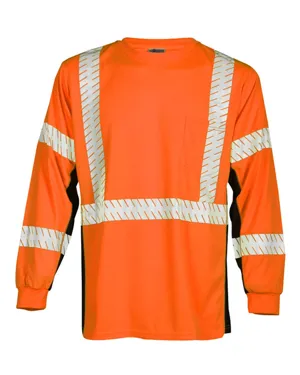 9134-9135 Kishigo Premium Black Series Long Sleeve T-Shirt