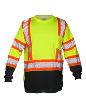 9181 Kishigo DOT Class 3 Long Sleeve T-Shirt