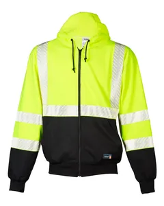 F507 Kishigo FR Full-Zip Hooded Sweatshirt