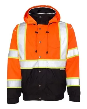 JS119-120 Kishigo Premium Brilliant Series Bomber Jacket