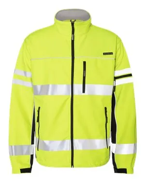 JS137-138 Kishigo Premium Black Series Class 3 Soft Shell Jacket