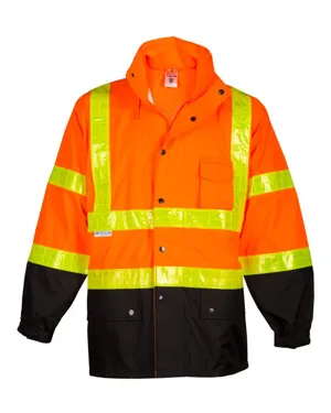 RWJ100-101 Kishigo Storm Stopper Pro Rainwear Jacket