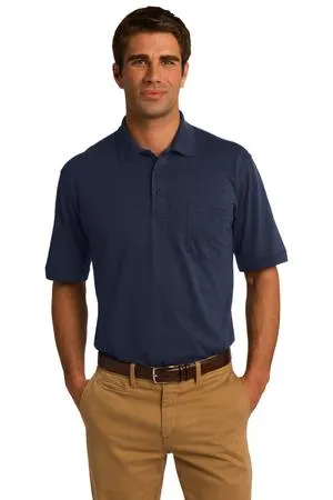 KP55P Port & Company Core Blend Jersey Knit Pocket Polo.