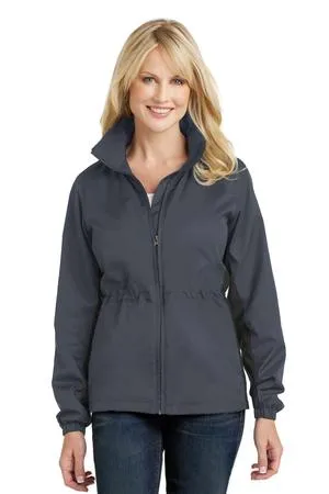 L330 Port Authority Ladies Core Colorblock Wind Jacket. L330 Port Authority Ladies Core Colorblock Wind Jacket.