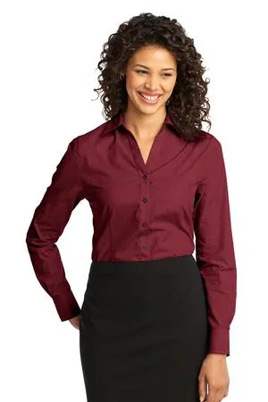 L640 Port Authority Ladies Crosshatch Easy Care Shirt. L640 Port Authority Ladies Crosshatch Easy Care Shirt.