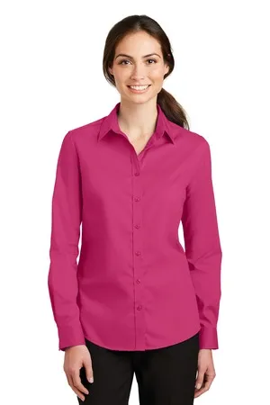 L663 Port Authority Ladies SuperPro Twill Shirt. L663 Port Authority Ladies SuperPro Twill Shirt.