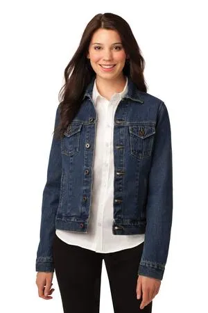 L7620 Port Authority Ladies Denim Jacket.