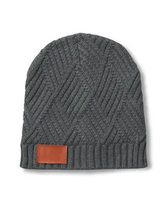 LG318 Leeman Trellis Knit Beanie LG318 Leeman Trellis Knit Beanie