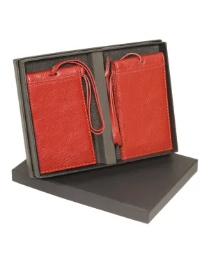 LG-9052 Leeman Voyager Barclay Magnetic Luggage Tag Set LG-9052 Leeman Voyager Barclay Magnetic Luggage Tag Set