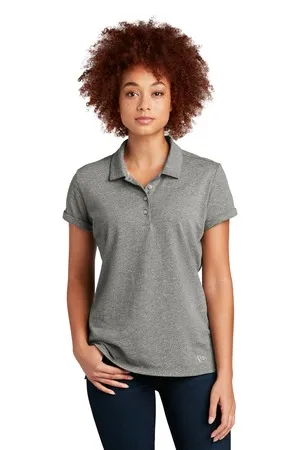 LNEA301 New Era Ladies Slub Twist Polo