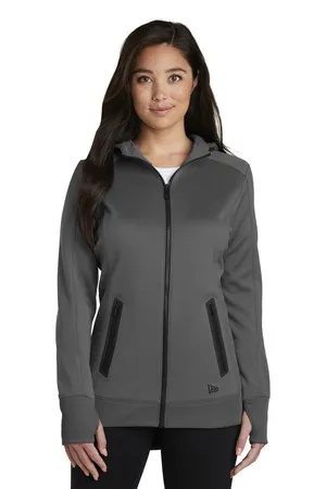 LNEA522 New Era Ladies Venue Fleece Full-Zip Hoodie