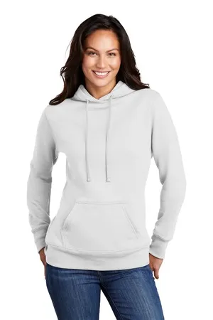 LPC78H Port & Company Ladies Core Fleece Pullover Hooded Sweatshirt