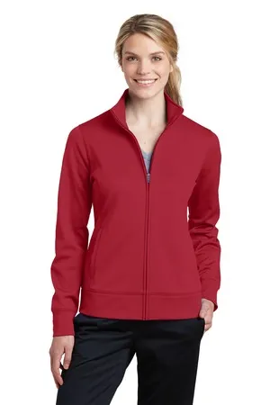 LST241 Sport-Tek Ladies Sport-Wick Fleece Full-Zip Jacket.