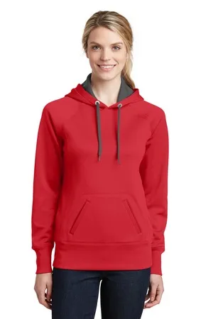 LST250 Sport-Tek Ladies Tech Fleece Hooded Sweatshirt.