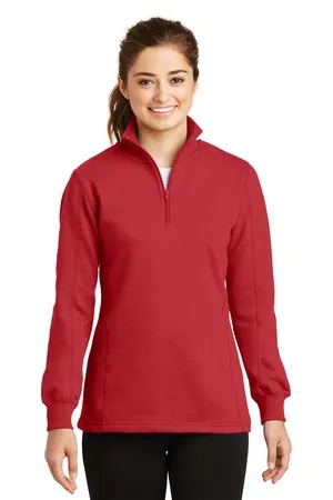 LST253 Sport-Tek Ladies 1/4-Zip Sweatshirt.
