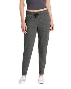 LST299 Sport-Tek Ladies PosiCharge Tri-Blend Wicking Fleece Jogger