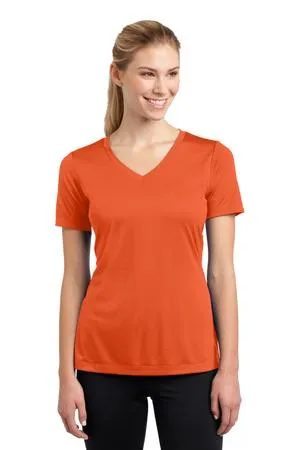 LST353 Sport-Tek Ladies PosiCharge Competitor V-Neck Tee.