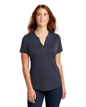LST468 Sport-Tek Ladies Endeavor Henley.