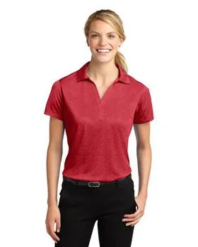 LST660 Sport-Tek Ladies Heather Contender Polo