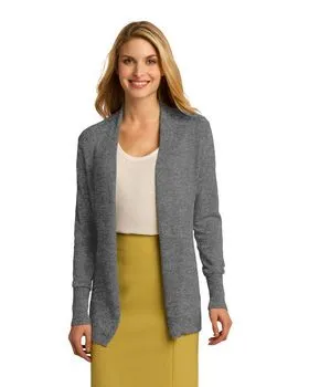 LSW289 Port Authority Ladies Open Front Cardigan Sweater. LSW289 Port Authority Ladies Open Front Cardigan Sweater.