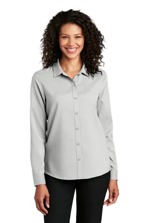 LW401 Port Authority Ladies Long Sleeve Performance Staff Shirt
