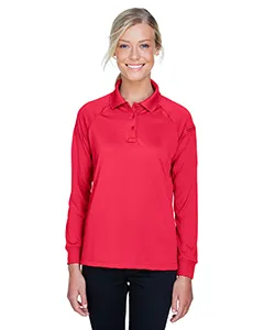 M211LW Harriton Ladies Advantage Snag Protection Plus Long-Sleeve Tactical Polo