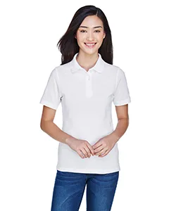 M265W Harriton Ladies 5.6 oz. Easy Blend Polo