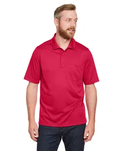 M348P Harriton Mens Advantage Snag Protection Plus IL Pocket Polo