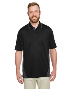 M386 Harriton Mens Flash Snag Protection Plus IL Colorblock Polo