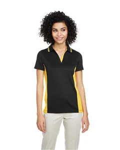 M386W Harriton Ladies Flash Snag Protection Plus IL Colorblock Polo