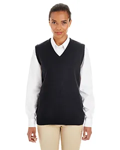 M415W Harriton Ladies Pilbloc V-Neck Sweater Vest