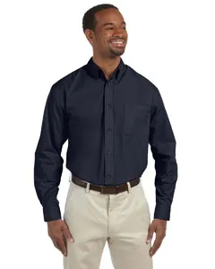 M510 Harriton Mens 3.1 oz. Essential Poplin