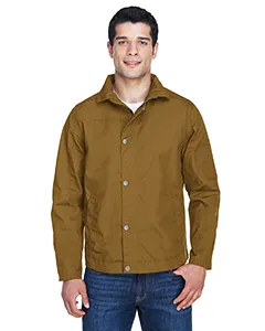 M705 Harriton Mens Auxiliary Canvas Work Jacket