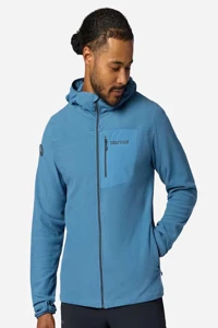 M16727 Marmot Mens Air Fleece Hooded Jacket