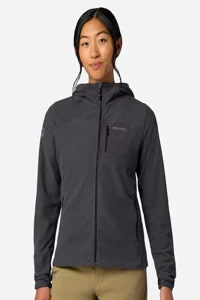 M16746 Marmot Womens Air Fleece Hooded Jacket