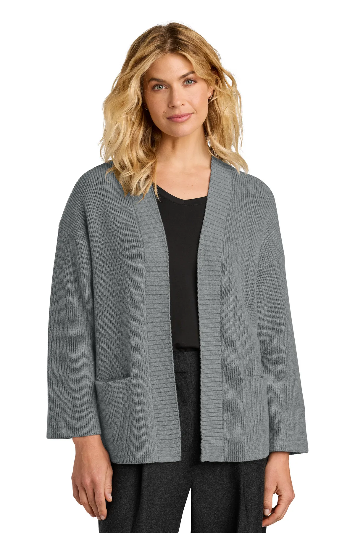 MM3021 Mercer+Mettle Womens Open Cardi