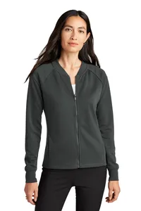 MM3001 Mercer+Mettle  Womens Double-Knit Bomber