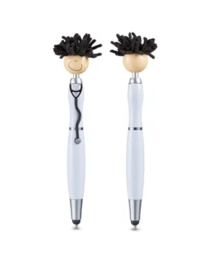 PL-1724 MopToppers Screen Cleaner With Stethoscope Stylus Pen