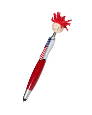 PL-1726 MopToppers Patriotic Screen Cleaner With Stylus Pen