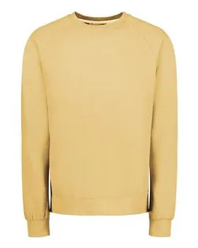 17116 MV Sport Vintage Fleece Raglan Crewneck Sweatshirt