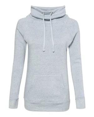 W20155 MV Sport Women’s Space-Dyed Cowl Neck Sweatshirt