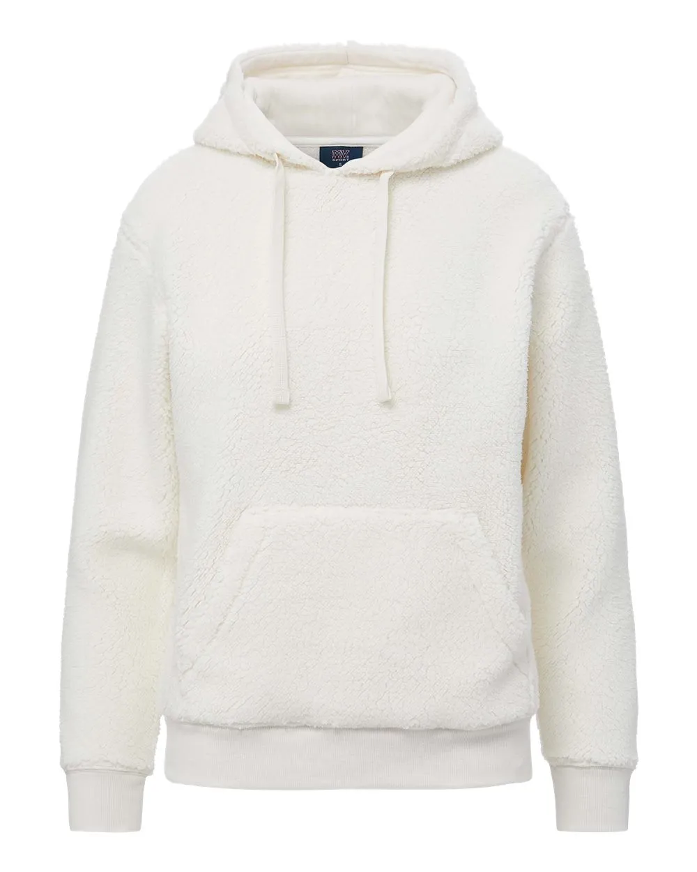 W25122 MV Sport Womens Starla Sherpa Hooded Pullover W25122 MV Sport Womens Starla Sherpa Hooded Pullover