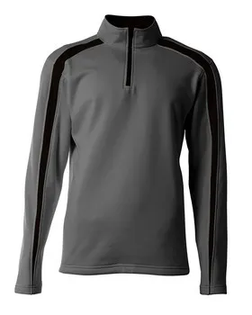 N4005 A4 Mens Spartan Fleece Quarter-Zip Sweatshirt N4005 A4 Mens Spartan Fleece Quarter-Zip Sweatshirt