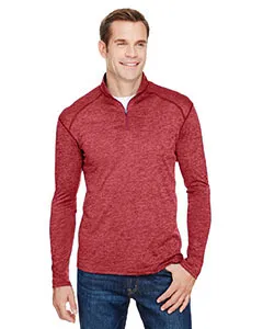 N4010 A4 Mens Tonal Space-Dye Quarter-Zip