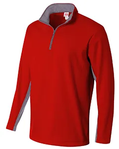 N4246 A4 Adult Tech Fleece 1/4 Zip Jacket