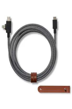 NU002 Native Union All-in-One Recycled PET Belt Duo Pro 240W Charging Cable